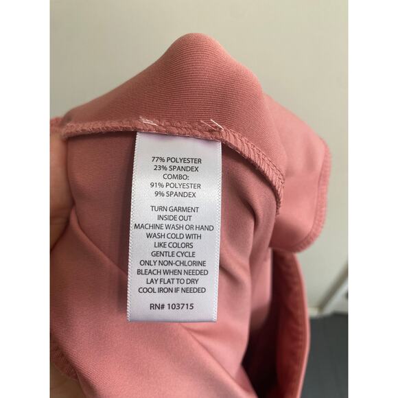 Stylish Muted Pink Pull-On Ankle Pants - Size Large - Picture 12 of 12